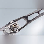 Double-Arm Metal Reel Handle, Left/Right Swap, 95 mm