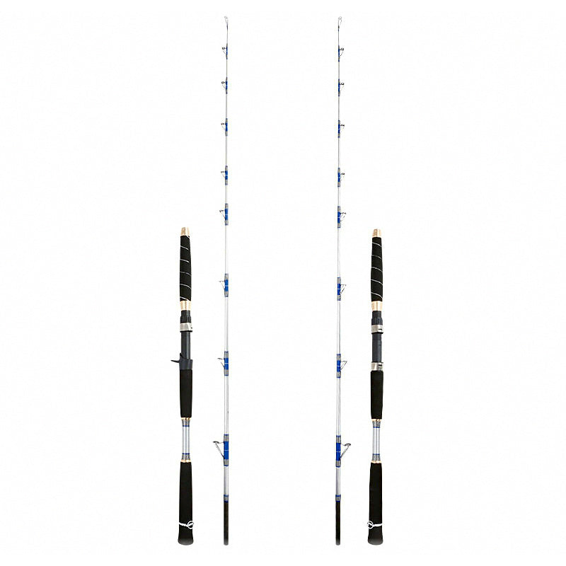 Carbon Boat Jigging Rod, 2-Piece, 1.65–2.10 m (5.4–6.9 ft)