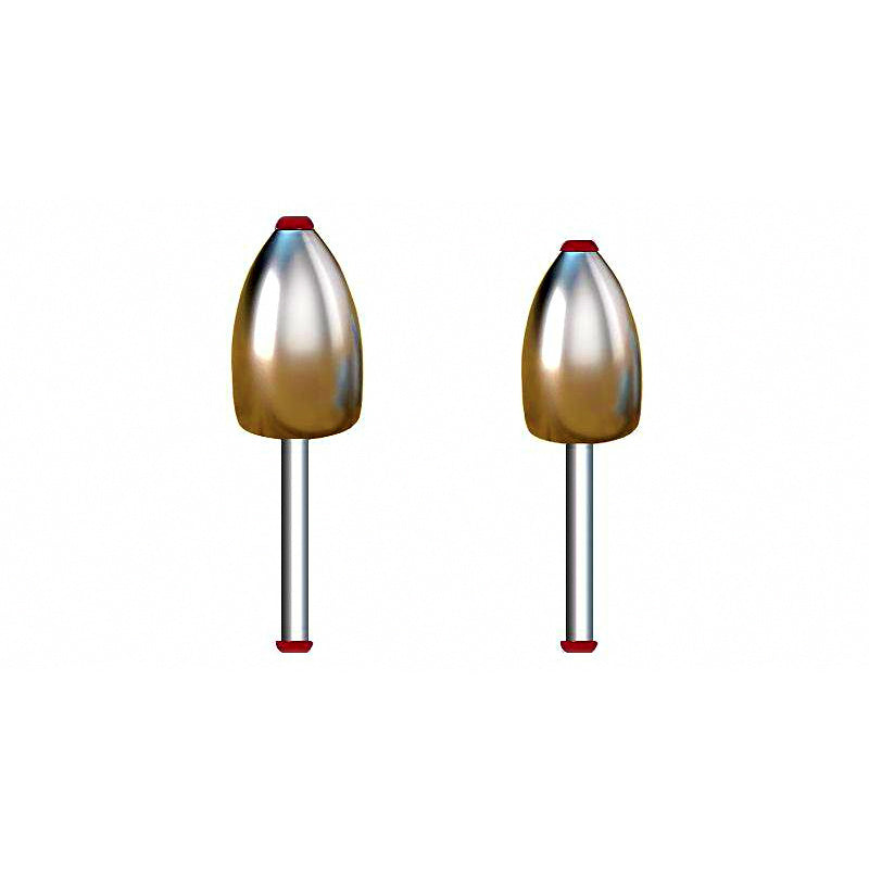 Sliding Bullet Sinker, Tungsten Steel, Plastic Core