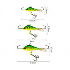 Ice Fishing Balance Jig with Eyes, 7–15 g (0.25–0.53 oz)