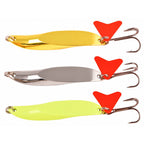 Glow Casting Spoon Jig, Bent Slant-Cut, 10–56 g (0.35–2 oz)