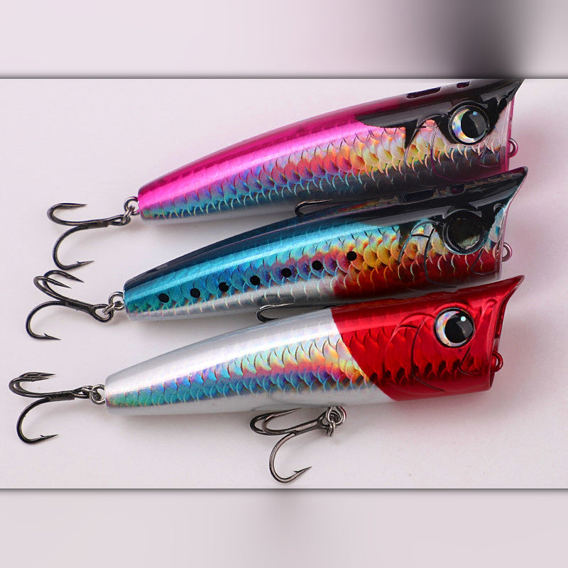 Floating Popper Lure, 10/15/20 g (0.35/0.53/0.7 oz)