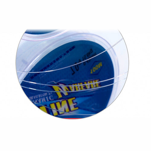 Nylon Monofilament Fishing Line, 100 m (109 yd), Clear White