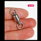Ball Bearing Fishing Swivels, Stainless Steel, 5 Pack