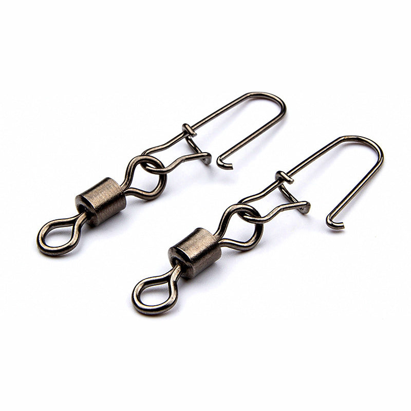 Stainless Steel Fishing Swivel with Figure-8 Ring, Sizes 5/0–#14