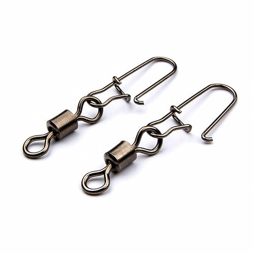 Stainless Steel Fishing Swivel with Figure-8 Ring, Sizes 5/0–#14