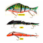 Jointed Swimbait Hard Lure, 13 cm (5.1 in) 30 g (1.1 oz)