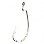 Offset Worm Hooks, Wide Gap, Bulk Pack, Sizes 6 to 4/0