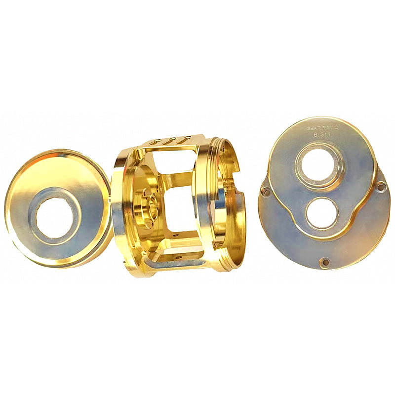 Metal Baitcasting Reel, Magnetic Brake, Left/Right Hand