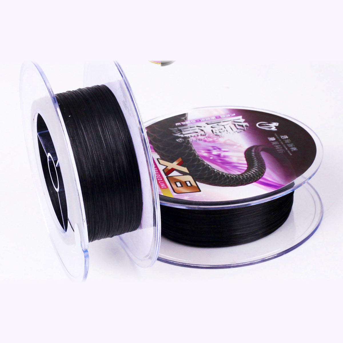 X8 Braided PE Fishing Line, Black, 500 m (547 yd)