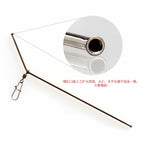 Anti-Tangle Copper Tube Boom Rig Connector, 5 Pack