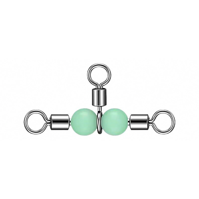 Three-Way T-Swivel Connector for Rigs, 100 or 1000 pcs