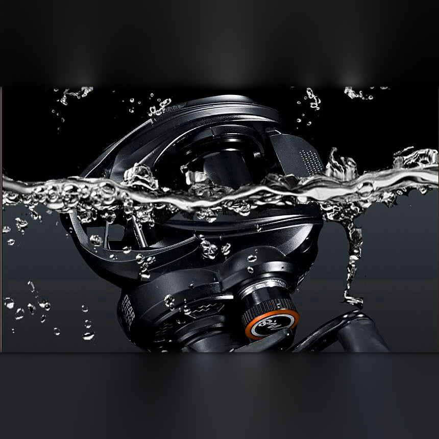 DC Baitcasting Reel, 7 Bearings, 7.0:1 Gear Ratio