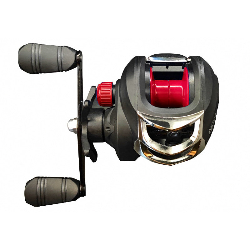 AK200 Round Baitcasting Reel, Left or Right Hand