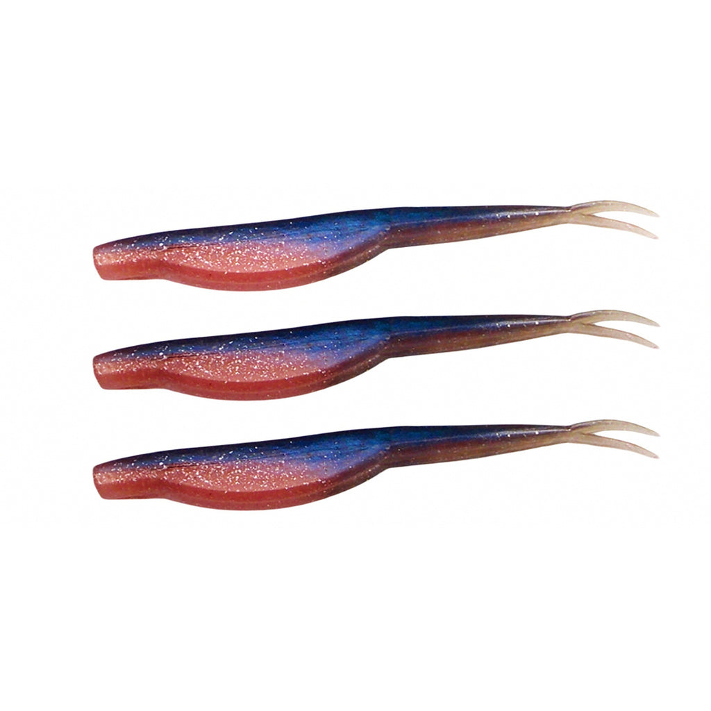 Fork Tail Soft Minnow Lure, 90–120 mm (3.5–4.7 in)