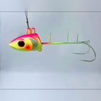 Glow Metal Jig with Assist Hooks, 40–300 g (1.4–10.6 oz)