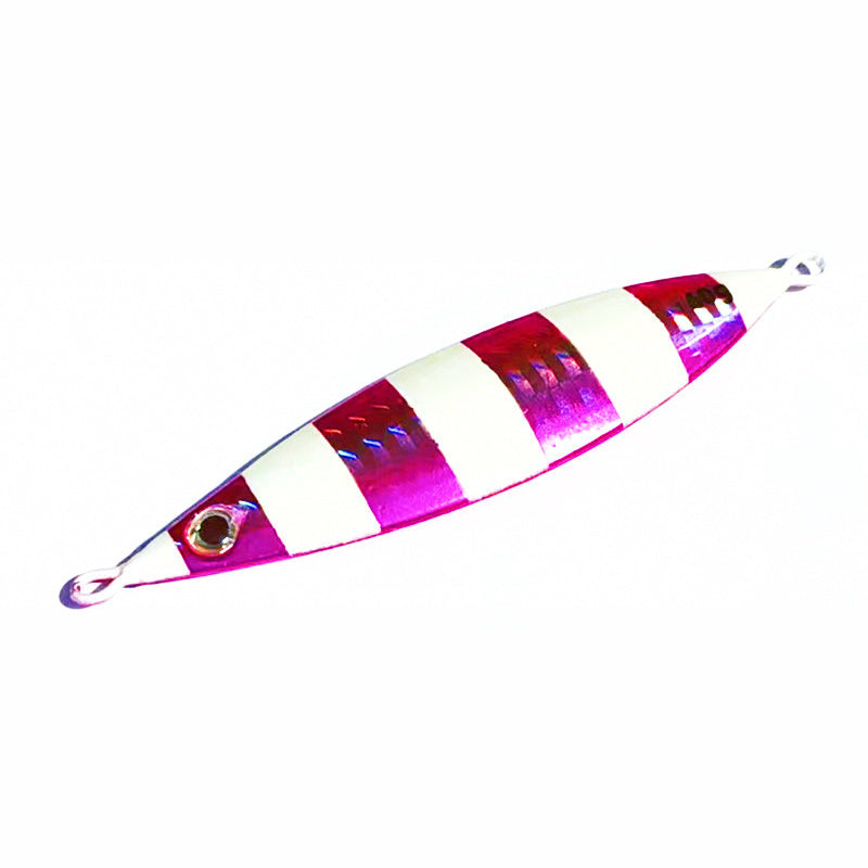 Glow Stripe Metal Jig, 60–120 g (2.1–4.2 oz)