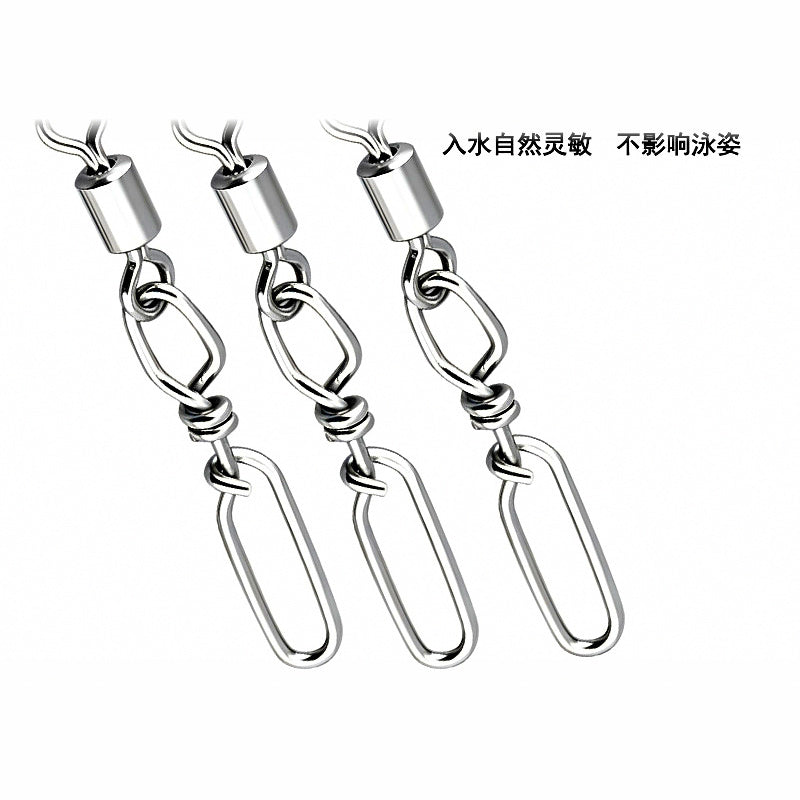 Quick-Change Snap Swivel, 304 Stainless Steel (5 per pack)