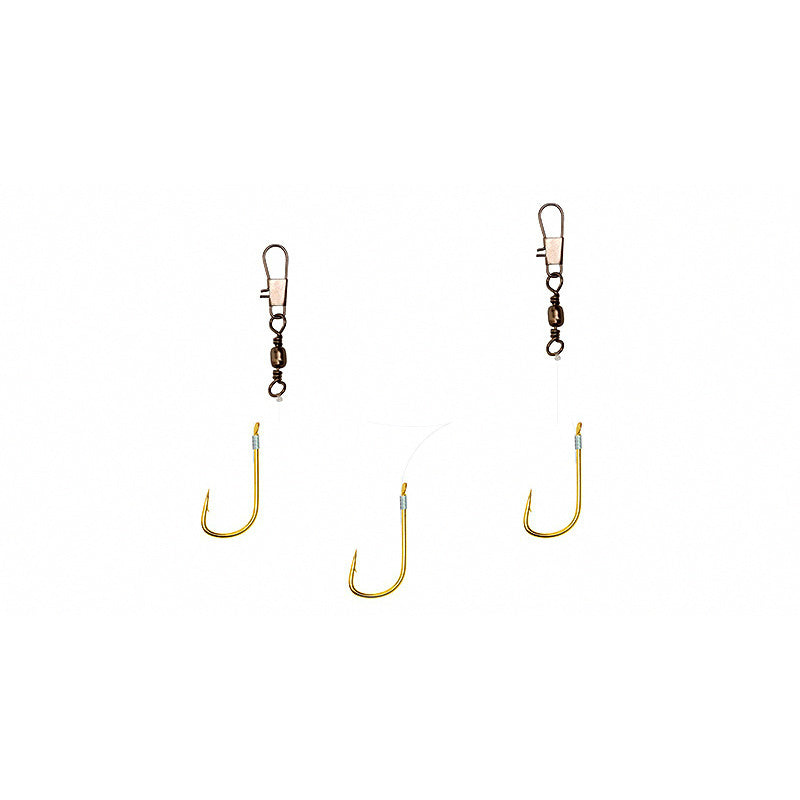 3-Hook String Rig, Barbed Hooks, Sizes #1–#12