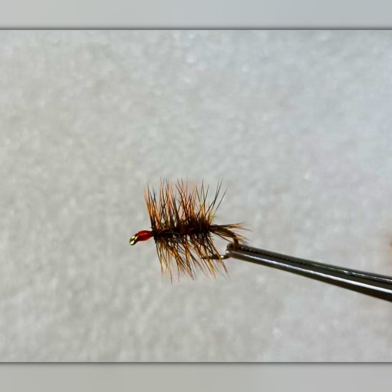 Classic Dry Flies, Black & White, 8-Pack, Sizes 8–18