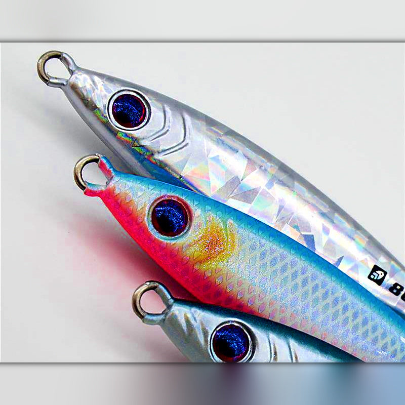 Fat Slow Pitch Metal Jig, 30–80 g (1.1–2.8 oz)