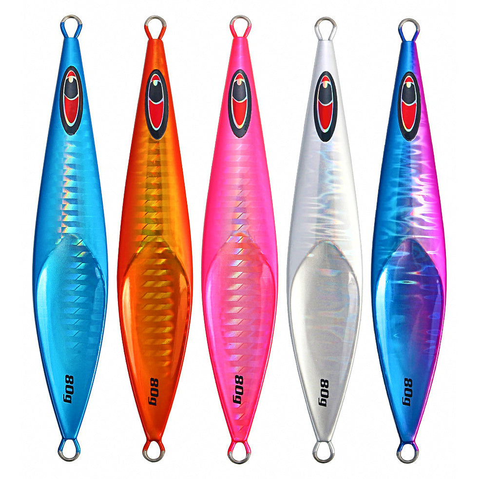 Glow Slow-Sinking Metal Jig, 100–210 g (3.5–7.4 oz)