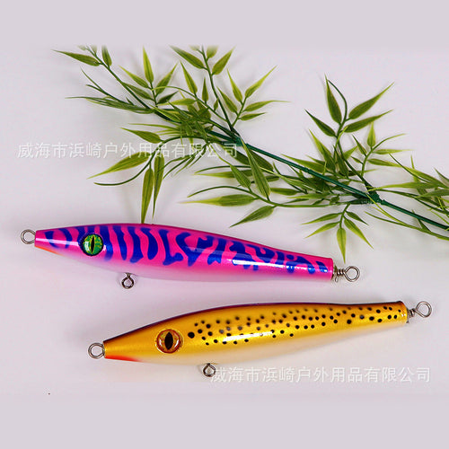 Wood Stickbait Pencil Lure, 77 g (2.7 oz), 22 cm (8.7 in)