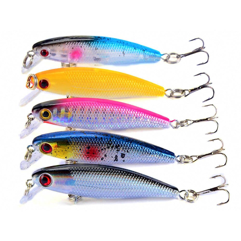 Slow Sinking Minnow Lure, 4.2 g (0.15 oz)