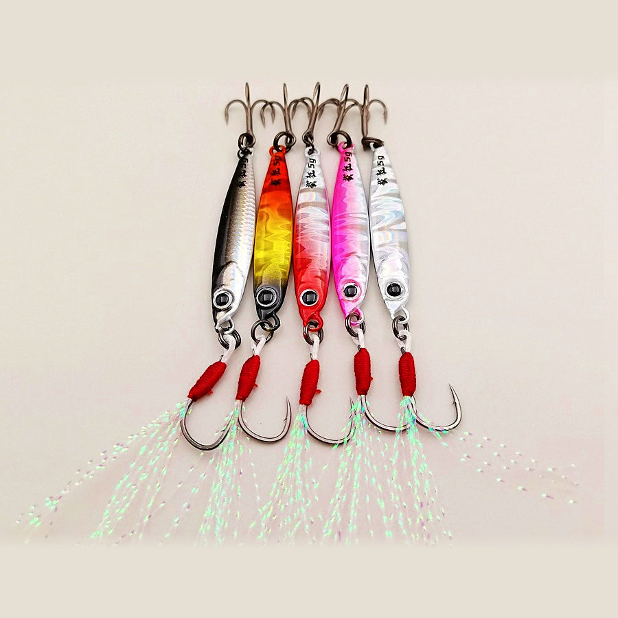 Mini Micro Jig Lure, 3 g & 5 g (0.11 & 0.18 oz)