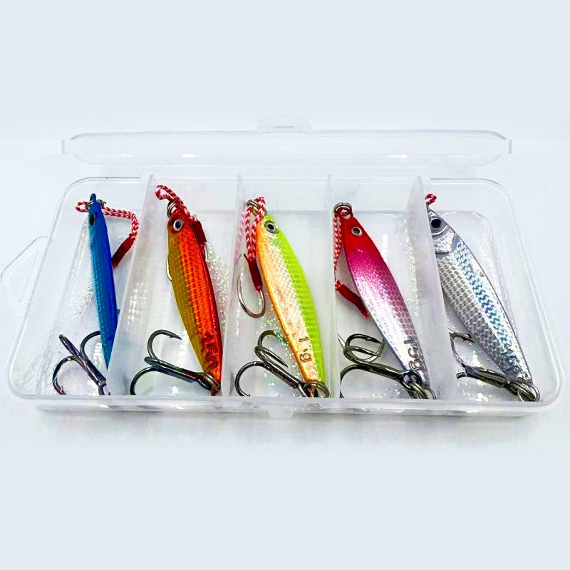 Metal Casting Jig, 7–20 g (0.25–0.7 oz), Assorted Colors