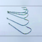 Long Shank Tube Hooks, Size 3/0, 5 Pack