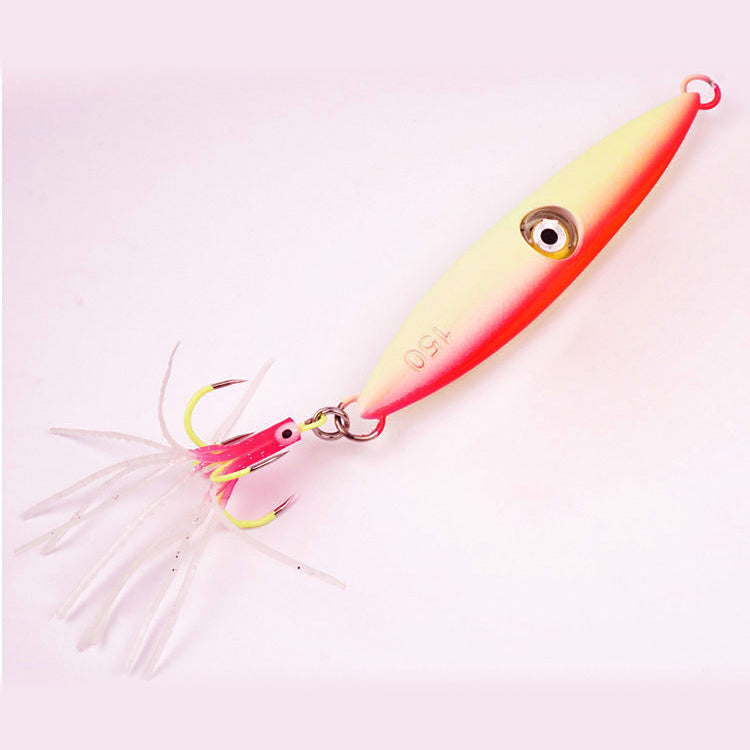 Glow Slow Pitch Jig with Light, 100–400 g (3.5–14 oz)