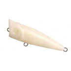 Unpainted Popper Blank, Surface Hard Bait for DIY Lure Painting