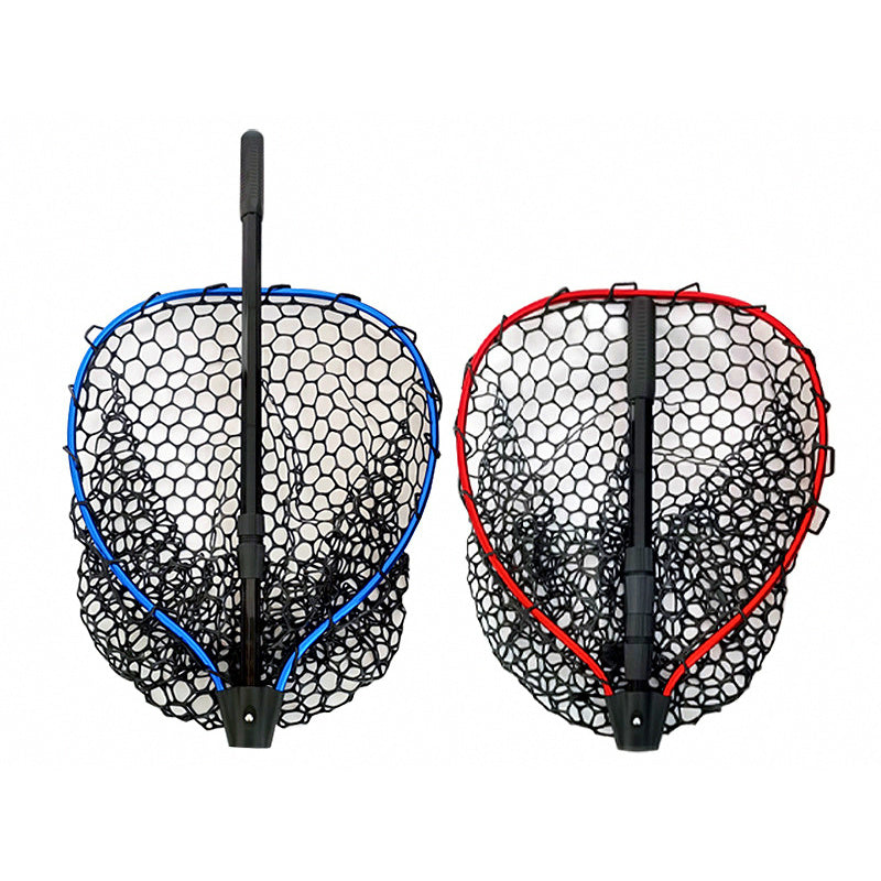 Telescoping Landing Net, Aluminum, 42x46 cm Hoop, 162-168 cm
