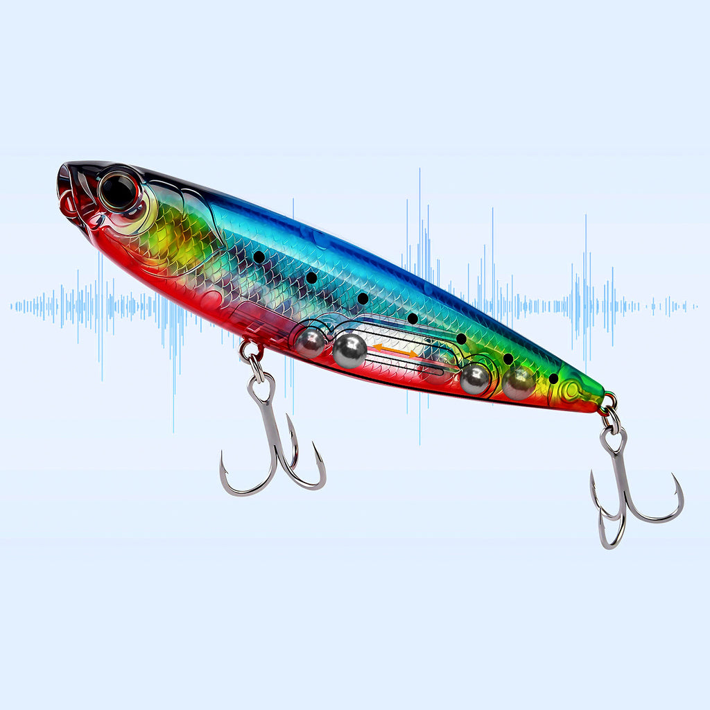 Floating Topwater Pencil Lure, 22.8 g (0.8 oz)