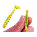 Floating T-Tail Soft Swimbaits, Assorted, 5.5–7.5 cm (2.2–3 in)
