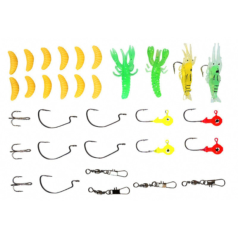 88-Piece Assorted Lure Kit, Minnow, Soft Baits & Spoons