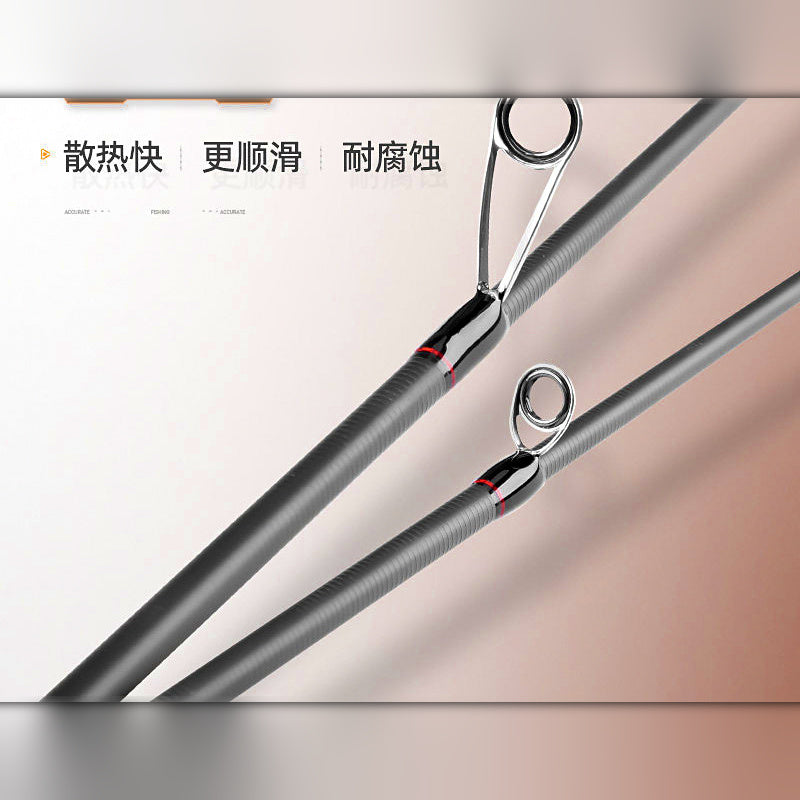 Telescopic Travel Lure Rod, Fast Action, 1.5–1.8 m (4.9–5.9 ft)