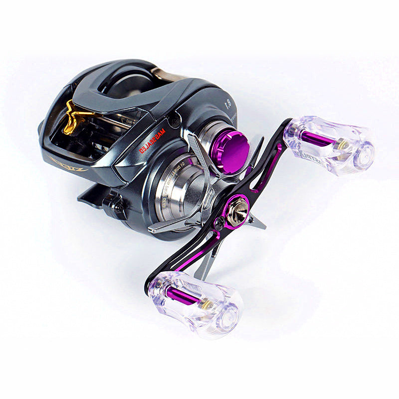 Lightweight Baitcasting Reel Handle with Knob, Left/Right Hand