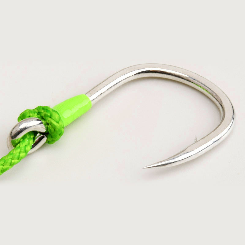 Single Assist Hooks for Slow Pitch Jigs, 4-Pack, 1/0–7/0