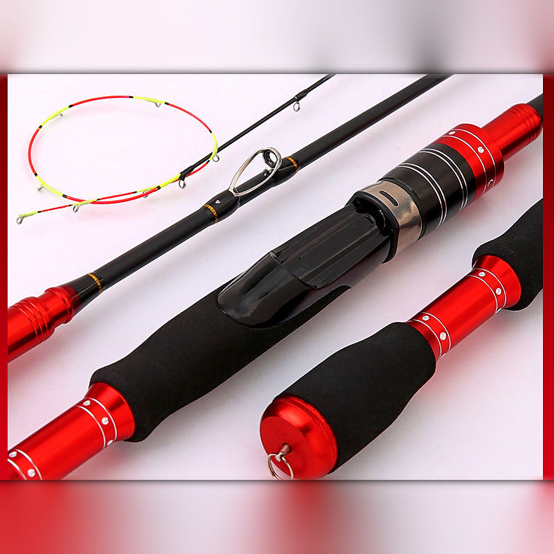 Telescopic Boat Fishing Rod, Carbon, Tip Options, 1.0-1.3 m