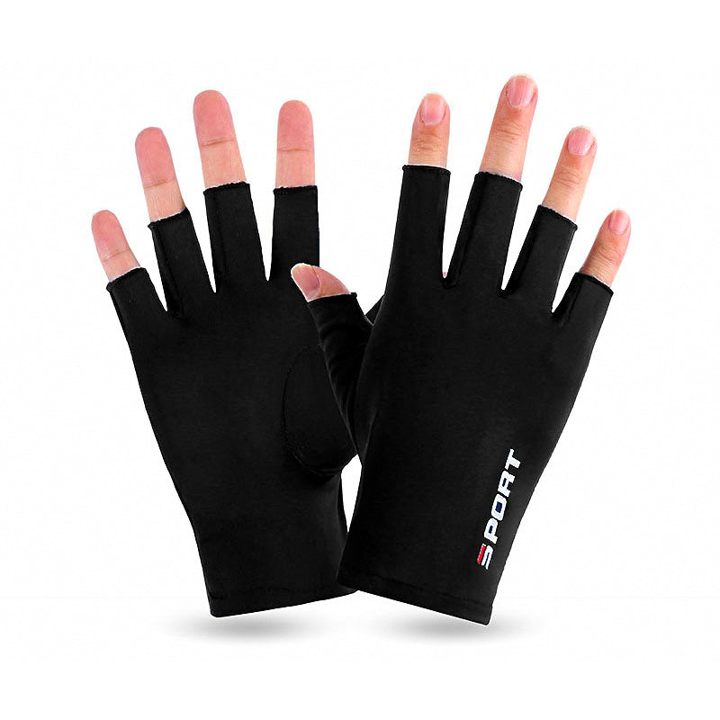 UV Sun Protection Fishing Gloves, Touchscreen, Fingerless