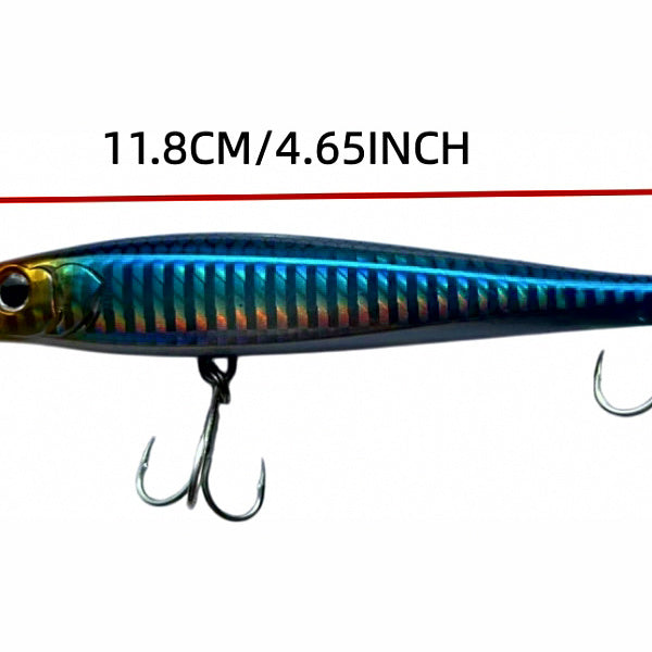 Sinking Pencil Lure, 11.8 cm, 43 g (1.5 oz)