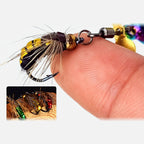 Propeller Spinner Fly Lures, 3–5.5 g (0.11–0.19 oz)