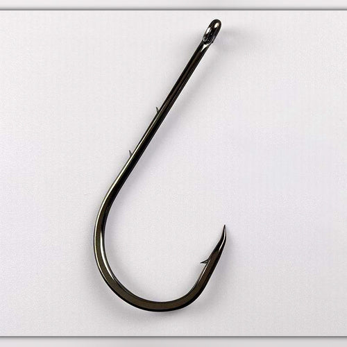 Barbed Carbon Steel Live Bait Hooks, 1000 Pack