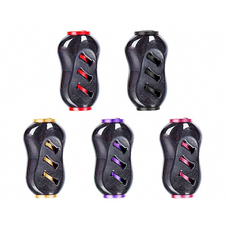 Carbon Fiber Baitcasting Reel Handle Knob, 1 or 2 Pack