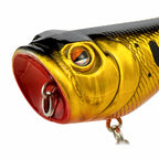 Big Mouth Popper Topwater Lure, Floating Hard Bait