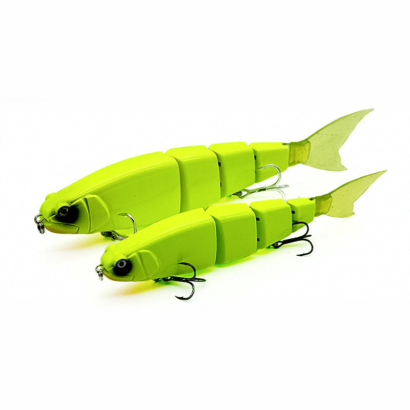 Jointed Swimbait, 4-Section Soft Tail, 53 g (1.9 oz)