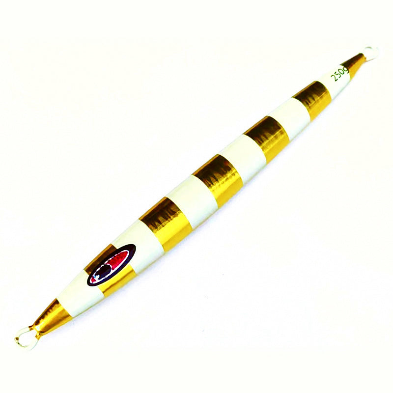 Glow Stripe Flat Fall Jig, 300–1000 g (10.6–35.3 oz)
