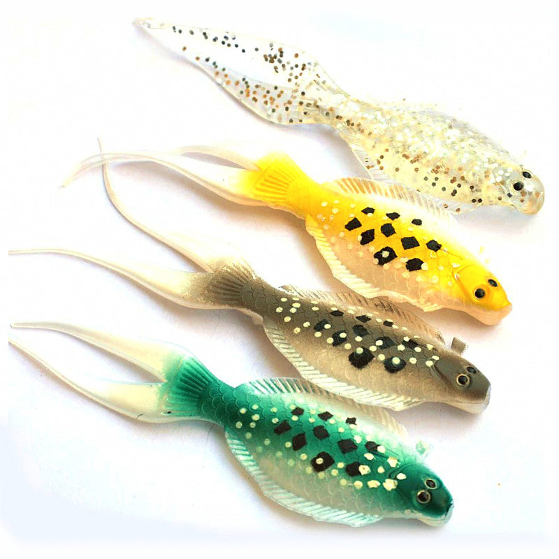 Flatfish Soft Swimbait Lure, 13 cm 8 g, 2-Pack